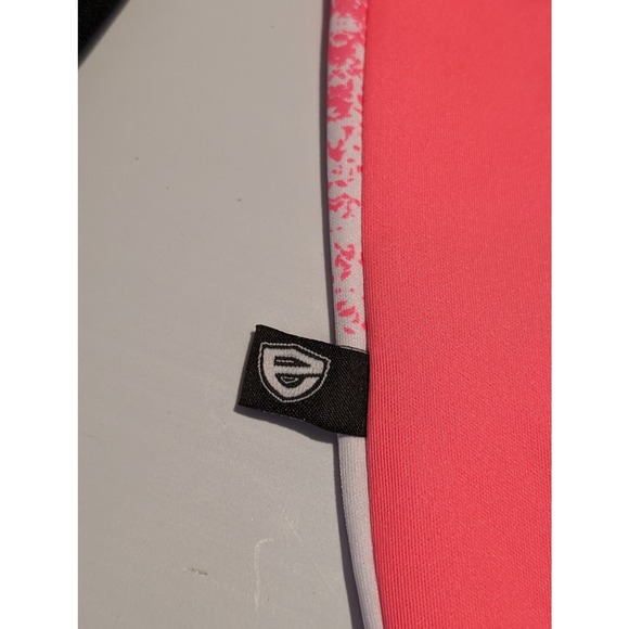 Vintage Encrypted Womens Pink Striped Color block Track Suit Size XL Drippin - Picture 8 of 16